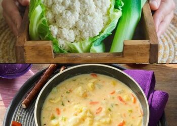 Die Suppe ist ein Schatz, Ultracremige Blumenkohlsuppe mit Suchtfaktor