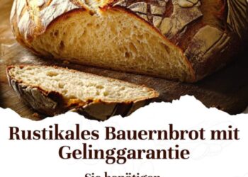 Rustikales Bauernbrot mit Gelinggarantie