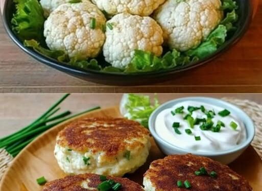 Schnelle Frikadellen mit 500 g Blumenkohl besser als Schnitzel!