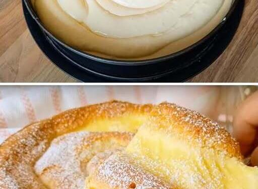 Vanillekuchen mit 1 Packung Puddingpulver backe ich immer wieder!