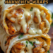 Knoblauch-Käse-Hähnchen-Wraps