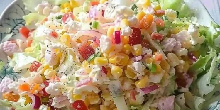 5 Tassen Salat der ist immer ruckzuck weggefuttert