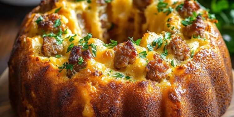 Käse-Wurst-Gugelhupf – Herzhafter Brotgenuss zum Verlieben!