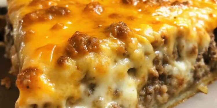 Cheeseburger Pie nach Art der Pioneer Woman
