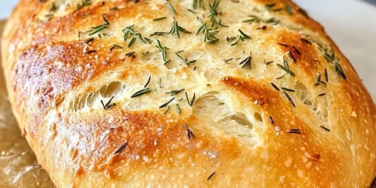 Das Brot das alle verruckt macht Knoblauchbrot ohne kneten der immer gelingt