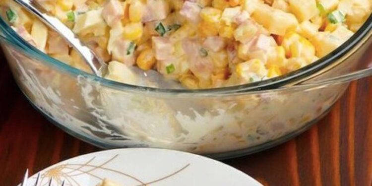 Ess mich Salat , in 10 Minuten fertig so Gesund