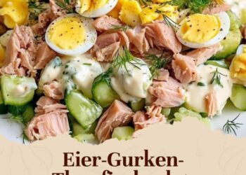 Wooow wie kann Salat soo lecker sein, Eier-Gurken-Thunfischsalat