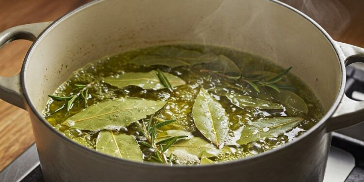 Lorbeerblätter, Rosmarin und Olivenöl mischen: Hätte ich das nur früher gewusst