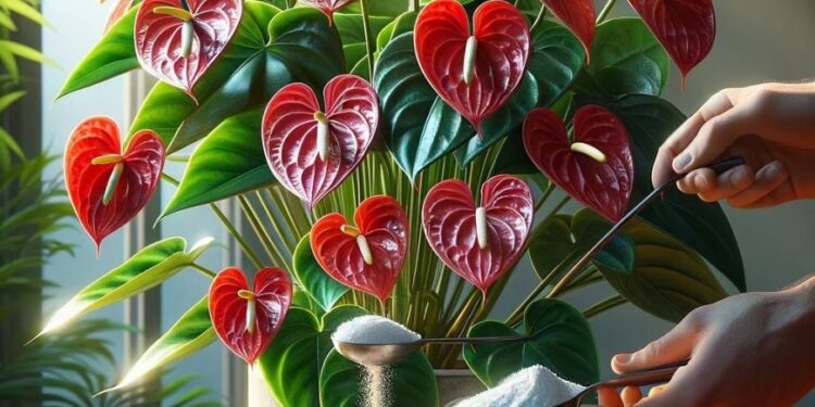 Anthurium blüht fast das ganze Jahr über wie verrückt, wenn Sie diese einfachen Pflegeregeln befolgen