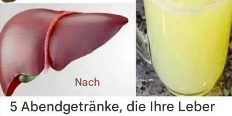 5 Getränke vor dem Schlafengehen, um Ihre Leber zu reinigen und Fett zu verbrennen