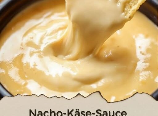 Leckere Nacho Käse-Sauce passt einfach zu allem