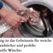 Ja Essig hilft dabei die Waschmaschine gründlich zu reinigen
