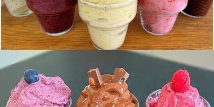 Zuckerfreies Eis! Keine Milch! Nur 2 Zutaten! In 1 Minute