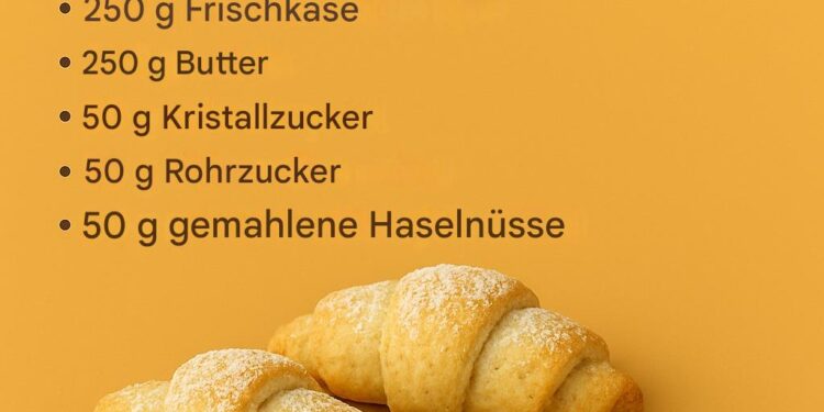 Knusprige Brötchen mit Nussfüllung – zarter Geschmack