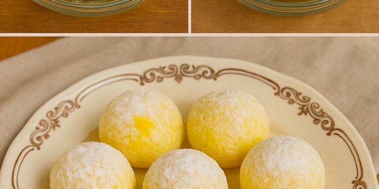 Fertig in 5 Minuten und sparsam in einer Zeit: Tartufini al Limone senza cottura, frisch und unwiderstehlich! Perfekt für das Anwesen