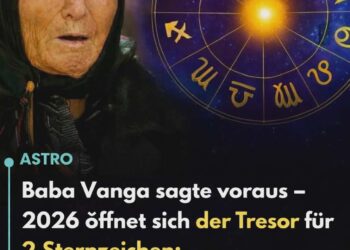 Baba Vanga hat es vorhergesagt – 2026 öffnet sich der Tresor für 2 Sternzeichen: Reichtum kommt, den niemand erwartet…