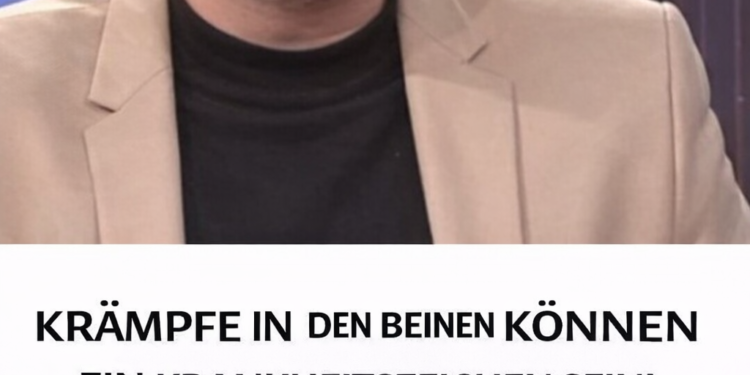 Beinkrämpfe sind ein Anzeichen für eine schwere Erkrankung! Ein Professor der Medizinischen Fakultät erklärt, wie man erkennt, ob man in Gefahr ist!