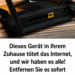 Dieser Haushaltsgegenstand killt deine Internetverbindung – und wir alle haben einen! Halte ihn so weit wie möglich vom Router fern.