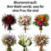 Wählen Sie einen Blumenstrauß: Was Ihnen als Erstes ins Auge fällt, könnte etwas Interessantes über Ihre Persönlichkeit verraten