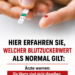 Hier ist der als normal geltende Blutzuckerspiegel: Ärzte warnen, dass die Werte je nachdem variieren, ob man 30 oder 65 Jahre alt ist!