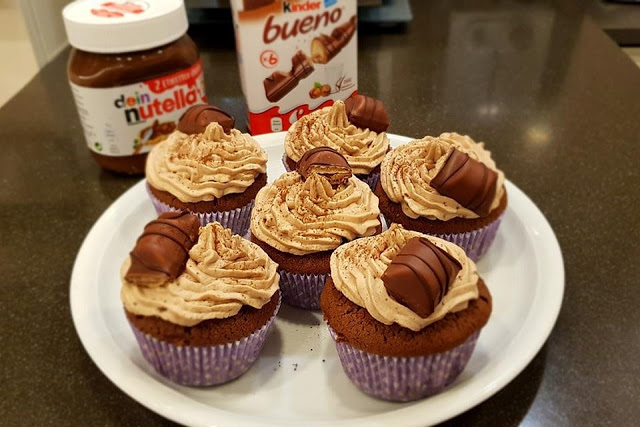 kinder-bueno-cupcakes – Einfache Rezept