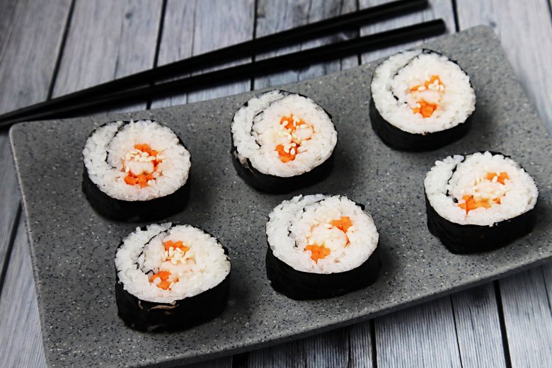 sushi-mit-shrimps – Einfache Rezept