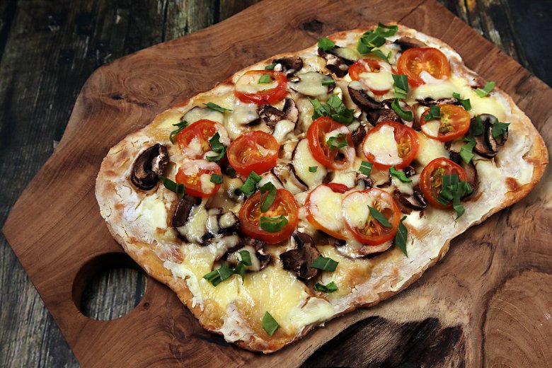 vegetarischer-flammkuchen – Einfache Rezept