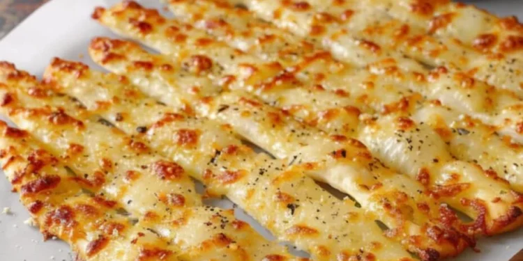 Schnelle Knoblauchstangen