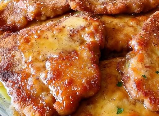 Das Fleisch Zergeht im Mund, Pfarrerschnitzel mit Knoblauch!