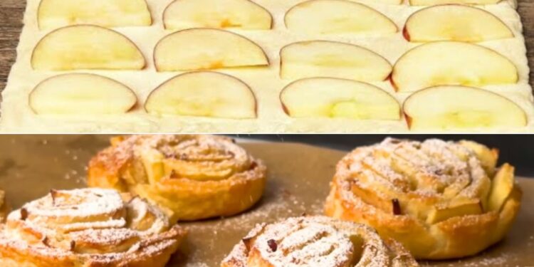 Nur 3 Äpfel und Blätterteig – und ein unvergleichliches Dessert auf Ihrem Tisch!