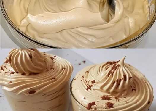 3 Zutaten Kaffeecreme in 10 Minuten zubereitet!