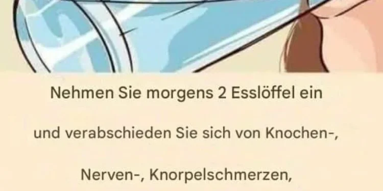 Zwei Messlöffel am Morgen und vergessen Sie Knochenschmerzen, Diabetes, Nerven und Depressionen