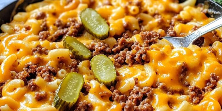Cheeseburger-Pfanne für die Familie – Das schnelle Comfort Food!