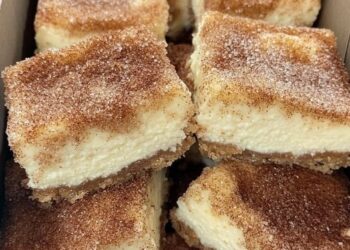 Zimt Käsekuchen mit 250g Quark, ein sehr altes Rezept von Oma