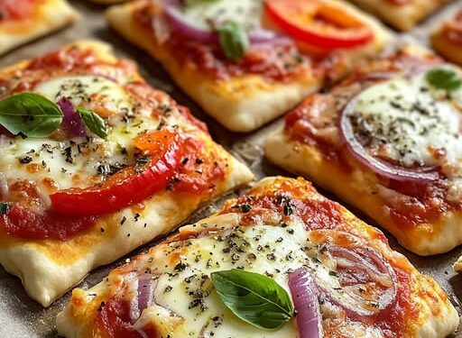 10 Minuten Pizza Quadrate die einfach alle lieben!