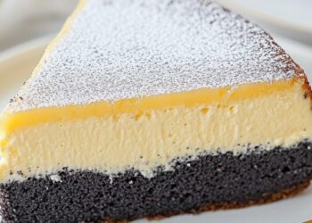 Mohnkuchen mit Schmand – Cremiger Genuss für Mohnliebhaber!