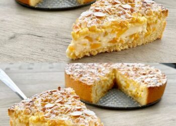 Jeder sucht nach diesem Rezept, kuchen mit 200 g Pfirsiche!