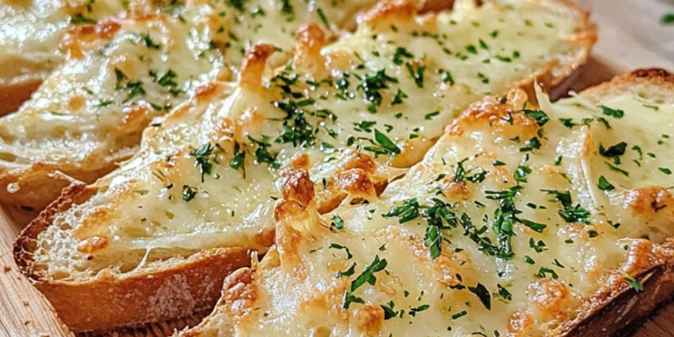 Käse-Knoblauch-Brot – Würziger Genuss für jede Party!