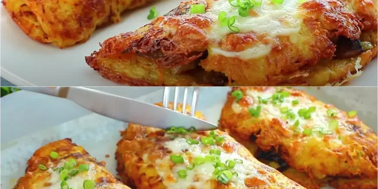 Knusprige Kartoffeln mit saftiger Füllung, könnte ich jeden Tag essen