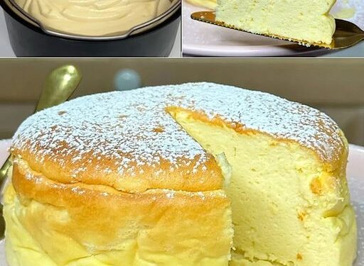 Wolkenkuchen ohne Mehl mit 450g Joghurt, superlecker!