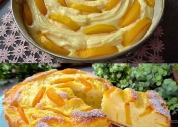 Diesen Kuchen isst du in 10 Minuten, Sie brauchen 450g Aprikosen!