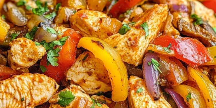 Hähnchen Paprika Pfanne – Schnell & Aromatisch!