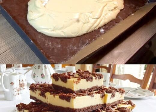 Russischer Zupfkuchen vom Blech in 20 Minuten