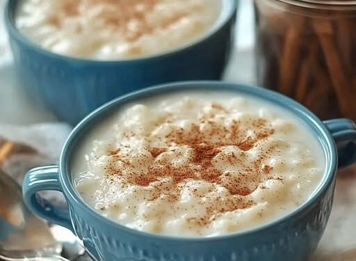 Mischen Sie 1 Liter Vollmilch mit 250 g Milchreis, das beste Rezept von Oma!