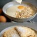 Haferflocken Pfannkuchen in 5 Minuten, esse ich jeden Tag!