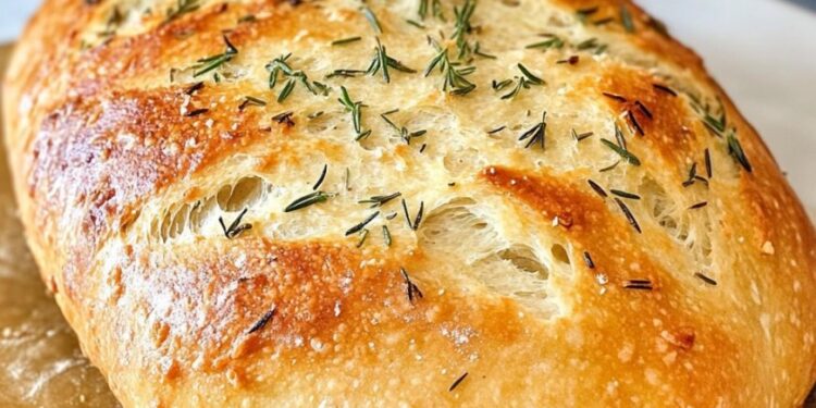 Das Brot das alle verruckt macht Knoblauchbrot ohne kneten der immer gelingt