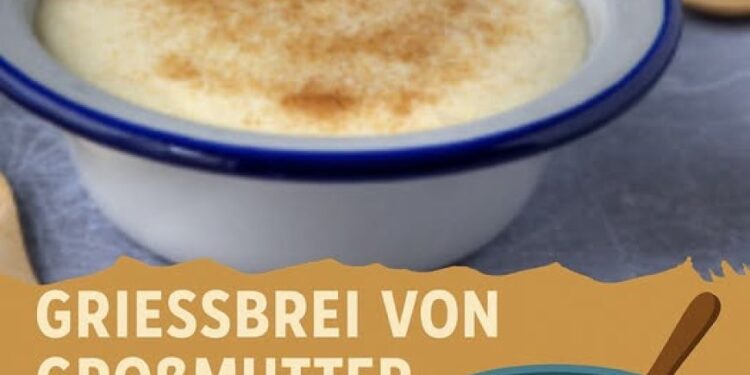 Grießbrei von Oma in 10 Minuten fertig