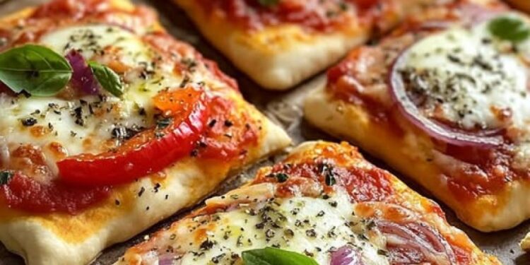 10 Minuten Pizza Quadrate die einfach alle lieben!
