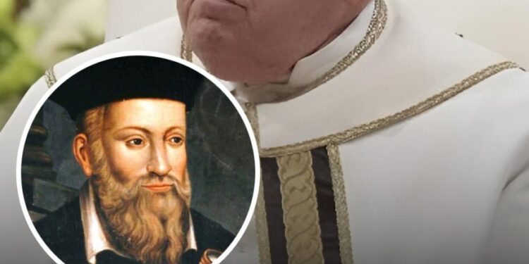 „Nach dem Ableben von Papst Franziskus ist Nostradamus’ erschreckende Prophezeiung erneut ins Rampenlicht gerückt