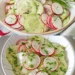 Gurkensalat mit Radieschen in 10 Minuten zubereitet